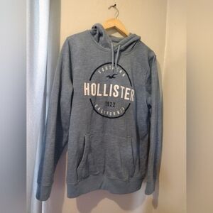 Men Hollister logo hoodie